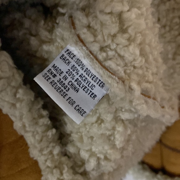 Larry Levine faux sherling jacket - Picture 3 of 7